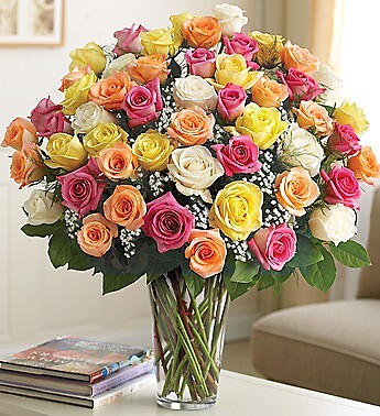 Ultimate Elegance&amp;trade; Long Stem Assorted Roses